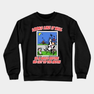 Cat & The Fiddle Cow Jump Over The Moon Novelty Gift Crewneck Sweatshirt